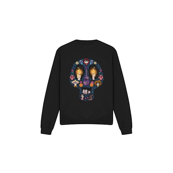Coco Unisex Vuxen Day Of The Dead Ernesto Miguel Hector Skalle S Black L