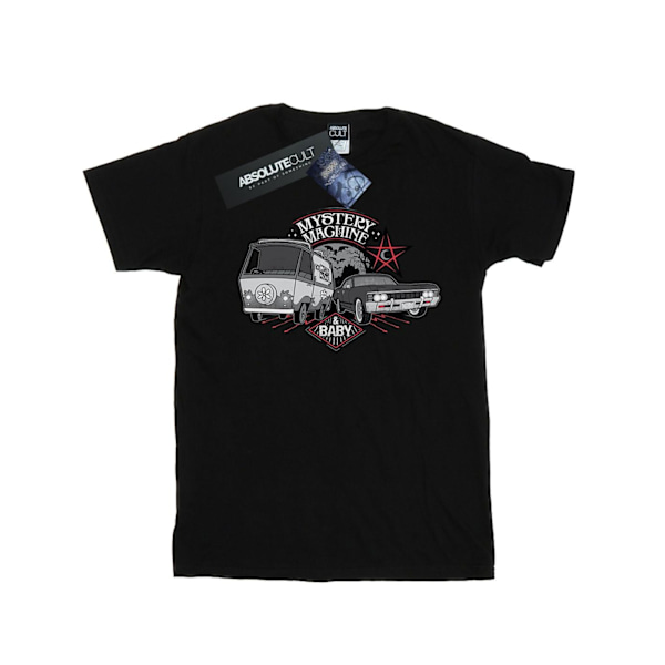 Scoobynatural Girls Mystery Machine And Baby Bomull T-shirt 12- Black 12-13 Years