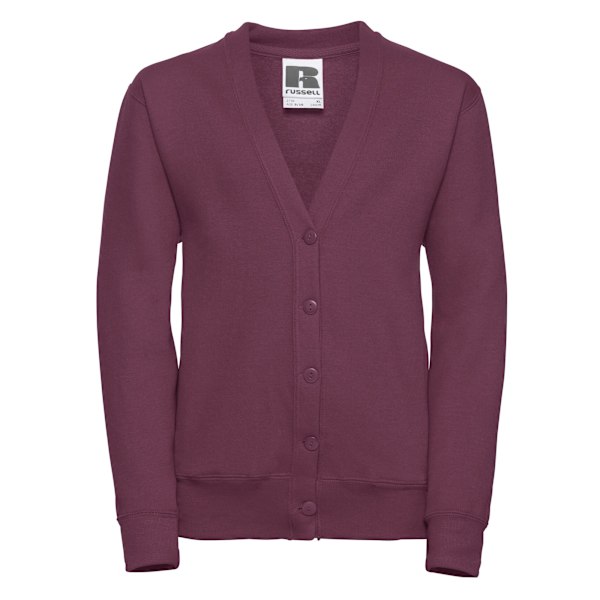 Jerzees Schoolgear Barn/Barn Cardigan 5-6 År Bourgogne Burgundy 5-6 Years