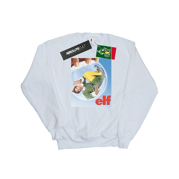 Elf Herr Snow Globe Poster Sweatshirt 5XL Vit White 5XL