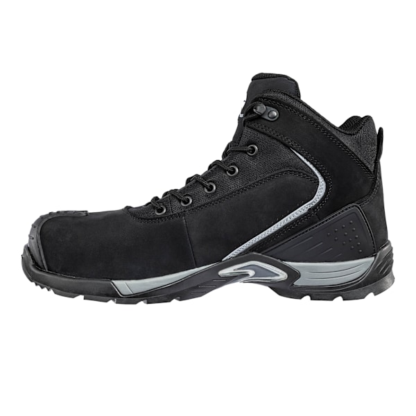 Albatros Runner XTS Läder Mid Cut Säkerhetskängor 10 UK Bla Black 10 UK
