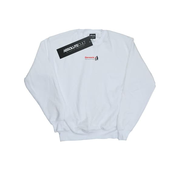Genesis Mens Throwing It All Away Sweatshirt 3XL Vit White 3XL