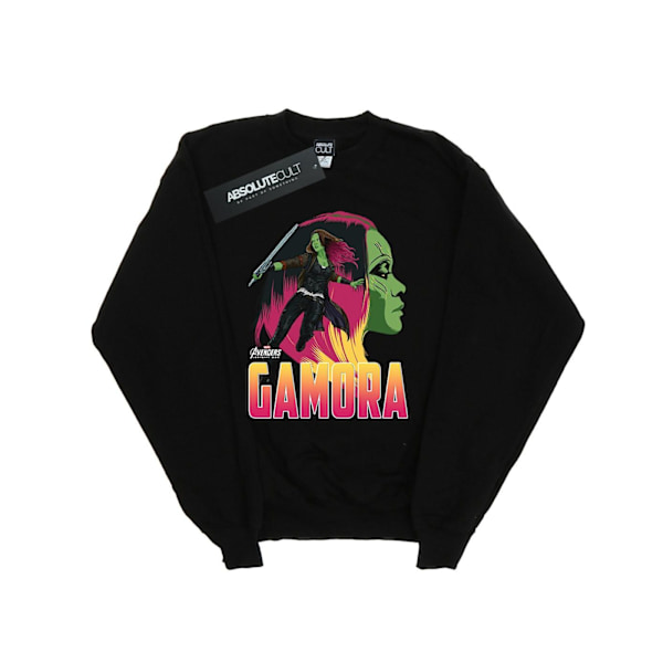 Marvel Dam/Kvinnor Avengers Infinity War Gamora Karaktär Sweatshirt Black XL