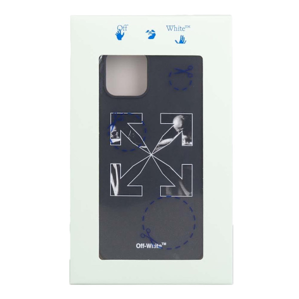 Off White iPhone 12 Pro Kompatibelt Caravaggio Arrow Fodral One Si Black One Size