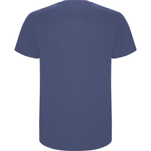 Roly Herr Stafford T-shirt XXL Blå Denim Blue Denim XXL