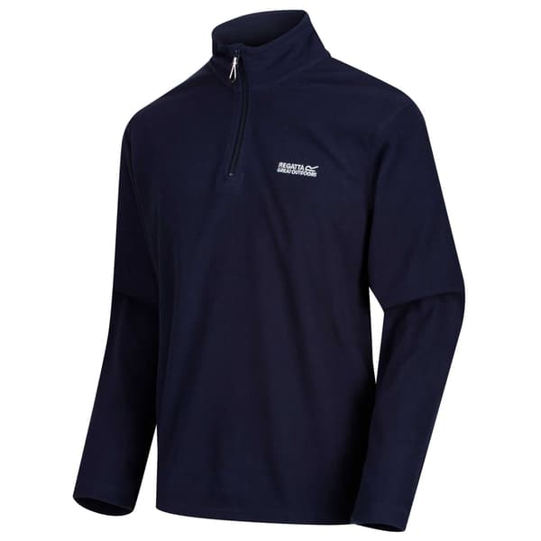 Regatta Great Outdoors Herr Thompson Half Zip Fleecetopp 4XL Marinblå Navy 4XL