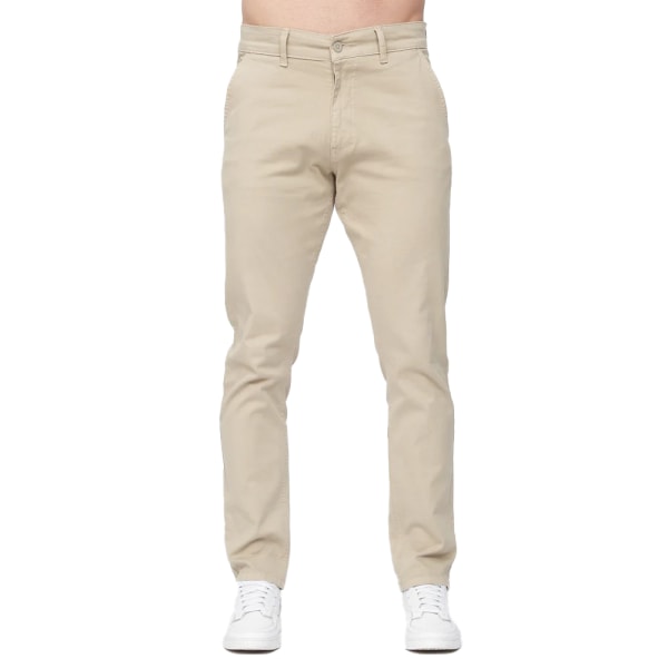 Duck and Cover Mens Moretor Chinos 36R Stone Stone 36R