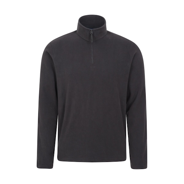Mountain Warehouse Camber II Fleece Tröja med Halv Dragkedja Herr XS Svart Black XS