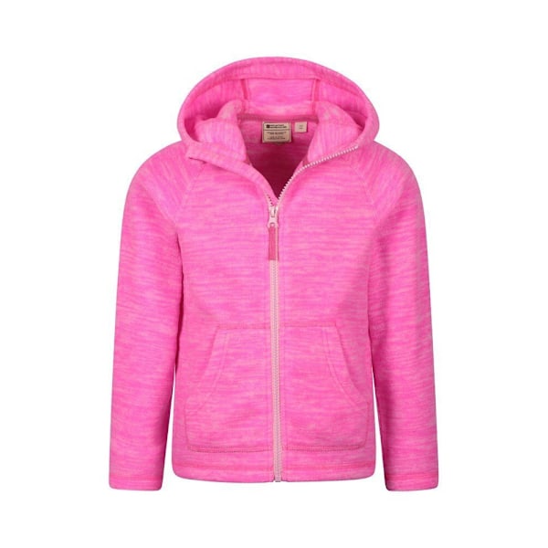 Mountain Warehouse Barn/Barn Snowdonia Microfleece Full Zi Bright Pink 13 Years