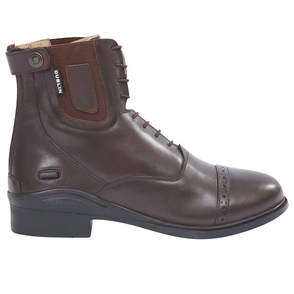 Dublin Evolution Unisex Snörning Fram Läder Paddock Stövlar 8 UK B Brown 8 UK