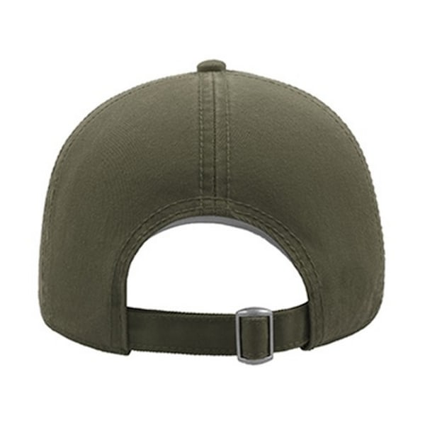 Atlantis Action 6 Panel Chino Baseball Cap One Size Olive Olive One Size