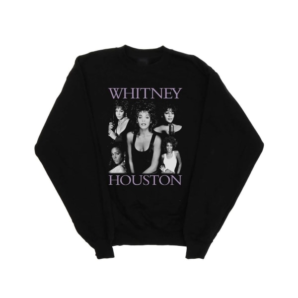 Whitney Houston Herrtröja med flera poser S Svart Black S