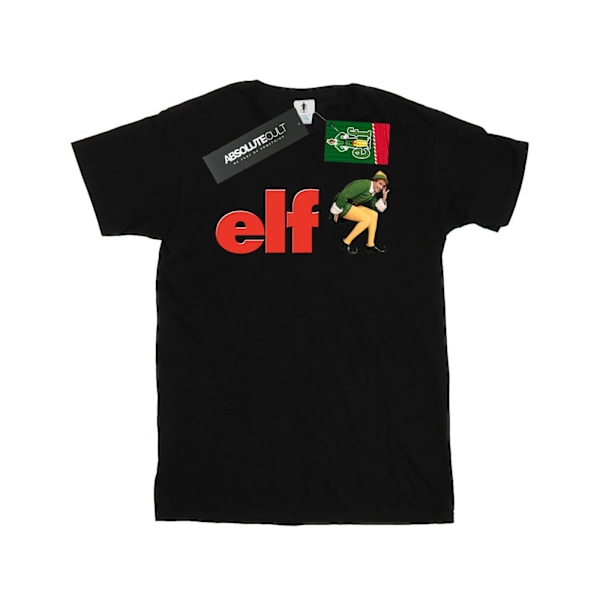 Elf Herr Crouching Logo T-shirt M Svart Black M