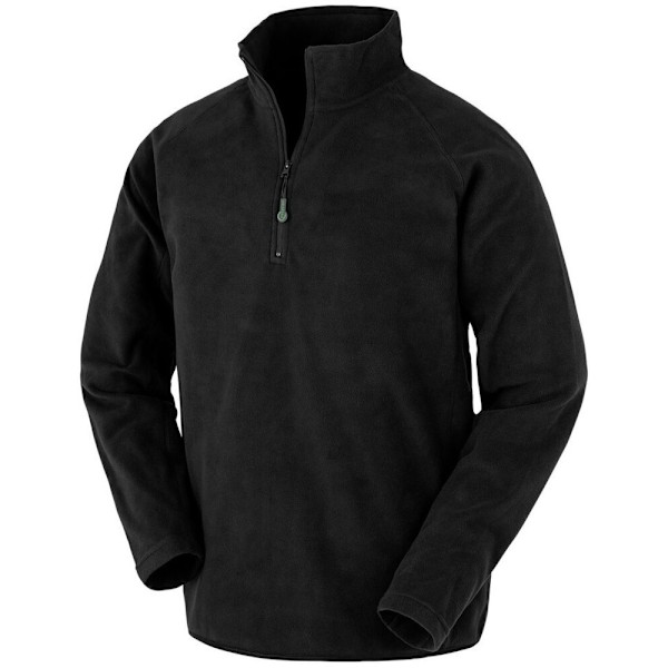 Result Äkta Återvunnen Unisex Vuxen Microfleece Topp XXL Svart Black XXL