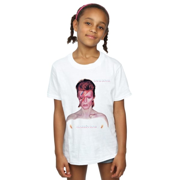 David Bowie Girls My Love For You Bomull T-shirt 5-6 år Vit White 5-6 Years