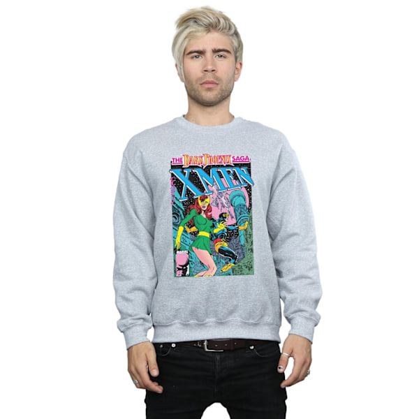 Marvel X-Men The Dark Phoenix Saga Sweatshirt L Sports Grå Sports Grey L