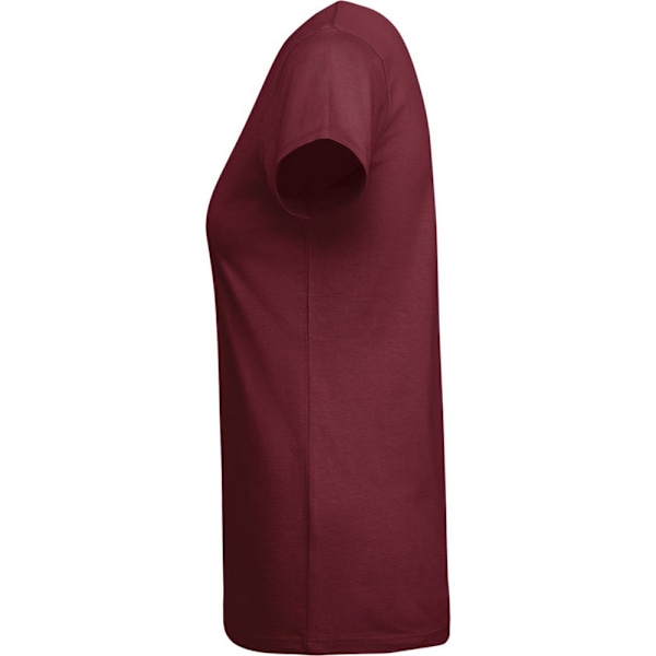 Roly Breda T-shirt med korta ärmar för dam, storlek S, granat Garnet S
