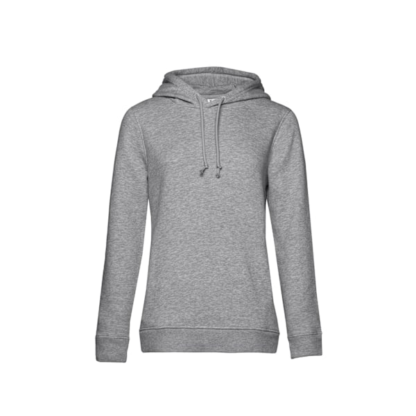 B&C Dam/Dam Organic Hoodie XL Gråmelerad Grey Heather XL