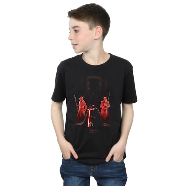 Star Wars: The Last Jedi Boys Knäböjande Kylo Ren Bomull T-shirt Black 9-11 Years
