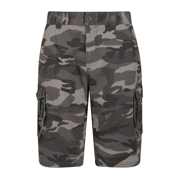 Mountain Warehouse Camo Cargo Shorts 30R Svart Black 30R