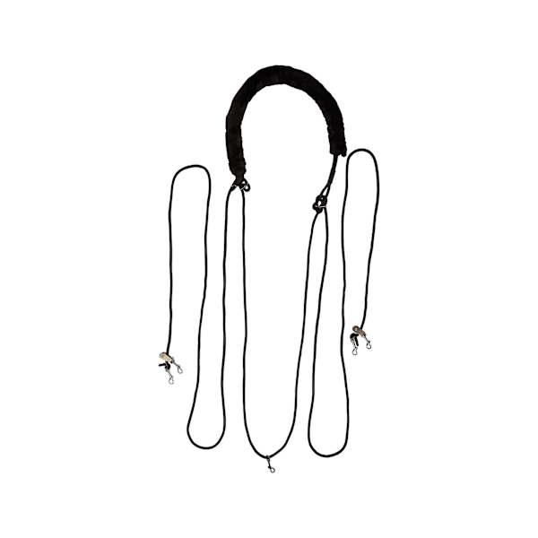Imperial Riding IRH hästlungering tyglar One Size Svart Black One Size