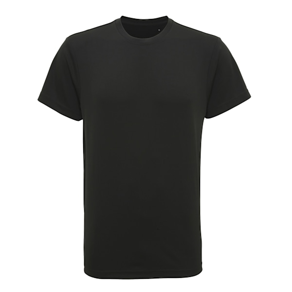 Tri Dri Herr Kortärmad Lättvikts Fitness T-shirt M Charcoa Charcoal M