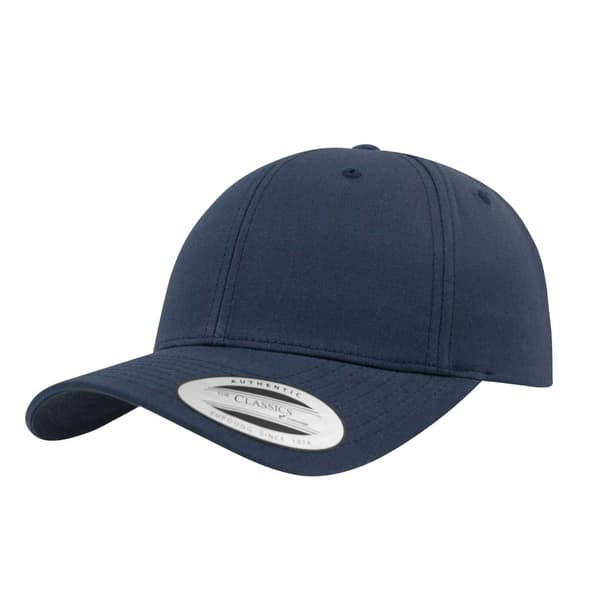 Flexfit Classic Curved Snapback Baseballkeps One Size Navy Navy One Size