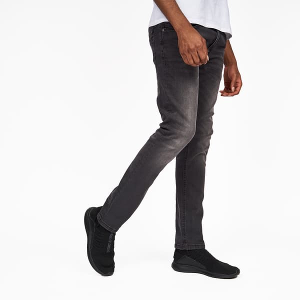 Crosshatch Herr Svelte Stretch Jeans 38S Mörkgrå Dark Grey 38S