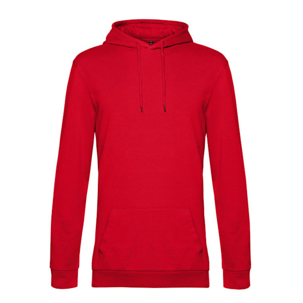 B&C Herr Hoodie 4XL Röd Red 4XL