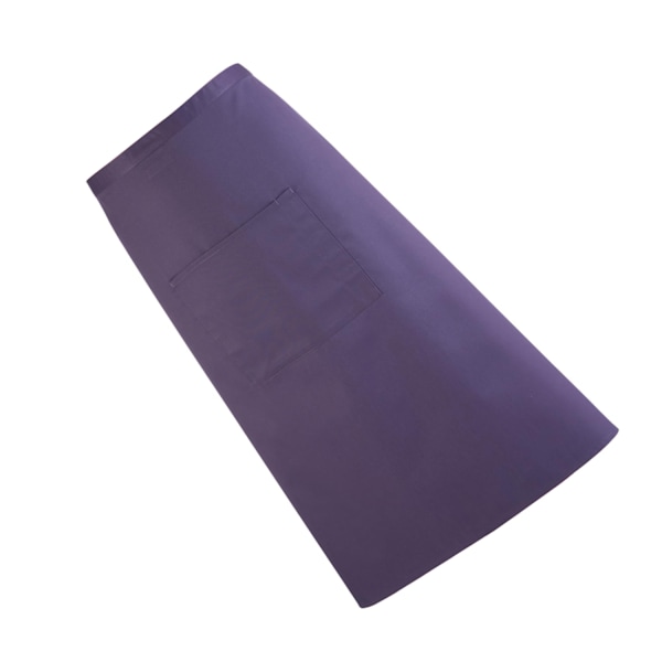 Premier Unisex Färger Bar Apron / Arbetskläder (Lång Continental Stil) Purple One Size