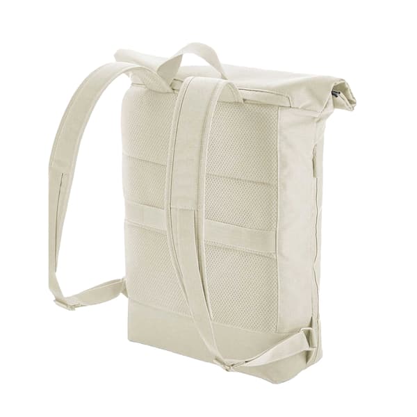 Bagbase Simplicity Roll Top Ryggsäck En Storlek Beige Beige One Size