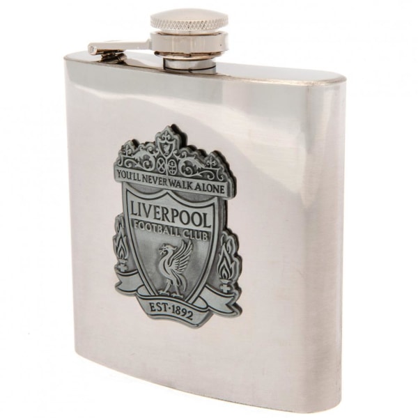 Liverpool FC Hip Flask One Size Silver Silver One Size
