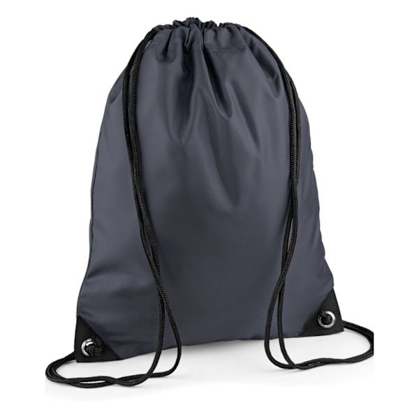 Bagbase Premium dragsnöre väska One Size Graphite Grey Graphite Grey One Size