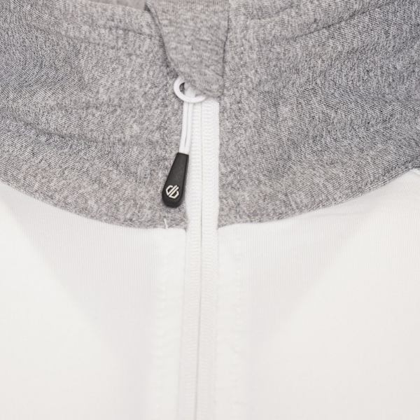 Dare 2B Dam/Kvinnor Involved II Halv Zip Midlayer 12 UK Vit White/Ash 12 UK