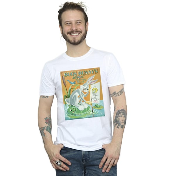 Looney Tunes Herr Bugs Bunny Målarbok T-shirt S Vit White S