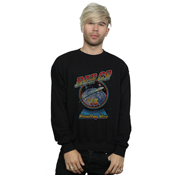 Bad Company Herr Shooting Star Sweatshirt 5XL Svart Black 5XL