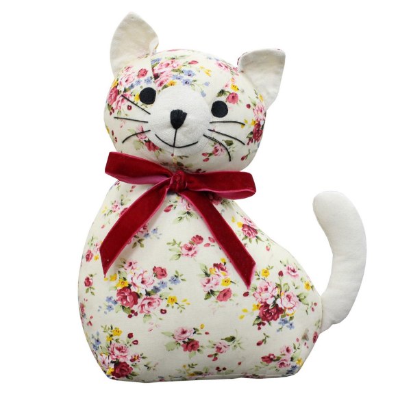 Riva Home Novelty Cat Doorstop One Size Multicolour Multicolour One Size