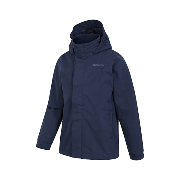 Mountain Warehouse Barnjacka för barn/barn, solskyddande, vattentät, 7-8 år Navy 7-8 Years