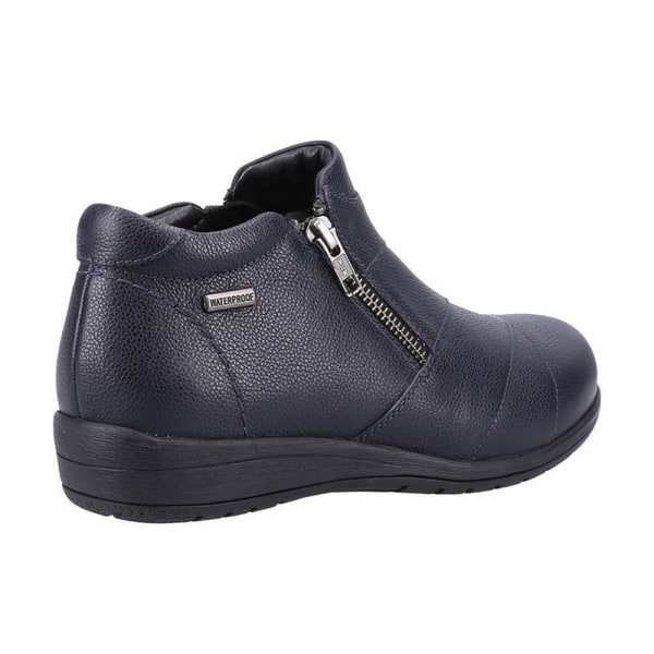 Fleet & Foster Dam/Dam Friesan Leather Boots 3 UK N Navy 3 UK