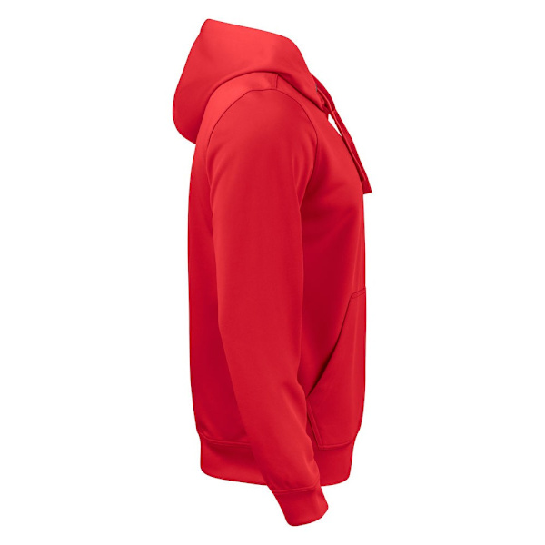 Clique Unisex Vuxen Basic Active Hoodie M Röd Red M