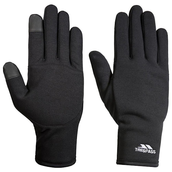 Trespass Unisex Vuxen Poliner Power Stretch Handskar L/XL Svart Black L/XL