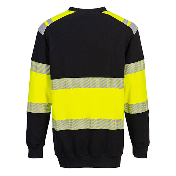 Portwest Unisex Vuxen PW3 FR Stickad Modaflame Varseltröja Yellow/Black M