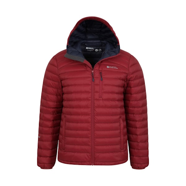 Mountain Warehouse Herr Henry II Extreme Dunfylld Vadderad Jacka Dark Red L