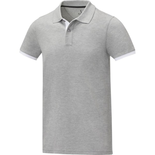 Elevate Herr Morgan Kortärmad Poloskjorta L Heather Grey Heather Grey L