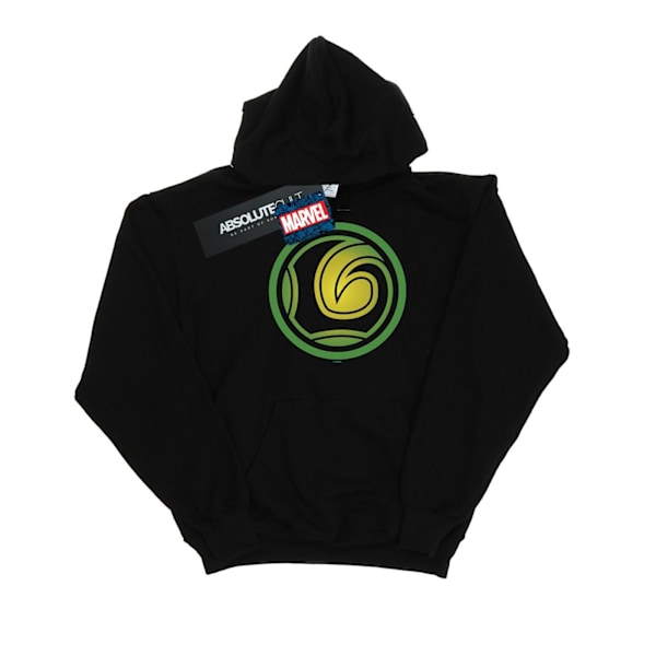 Marvel Herr Loki Symbol Hoodie 3XL Svart Black 3XL