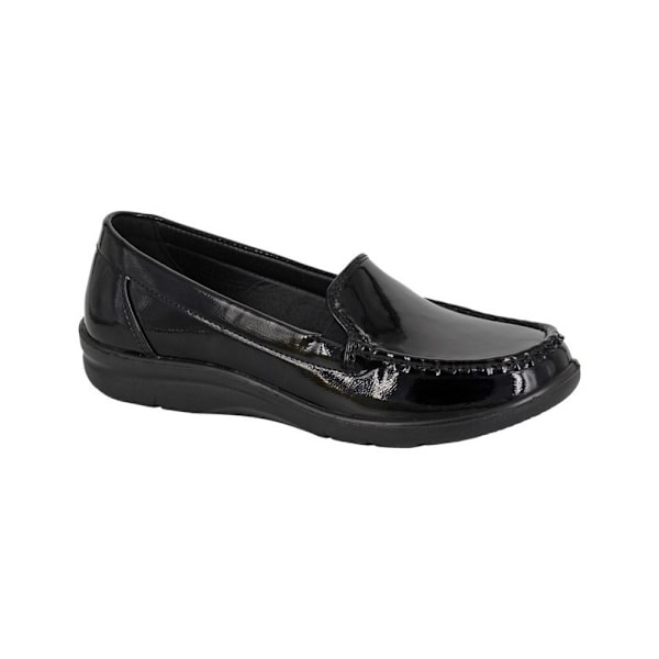 Boulevard Dam/Dam Patent PU Loafers 6 UK Svart Black 6 UK