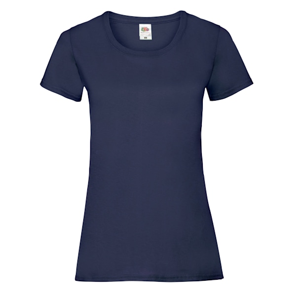 Fruit of the Loom Dam/Dam Lady Fit T-shirt XS Deep Navy Deep Navy XS