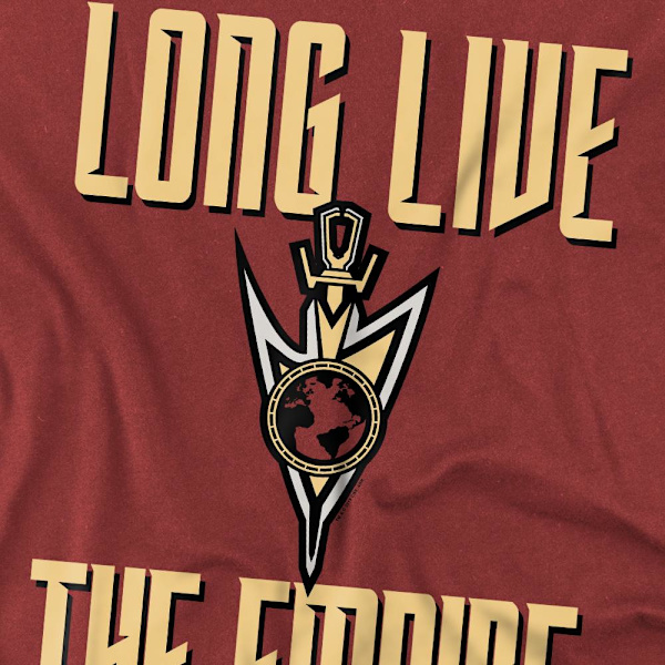 Star Trek: Discovery Herr Long Live the Empire T-Shirt XXL Cardinal Cardinal XXL