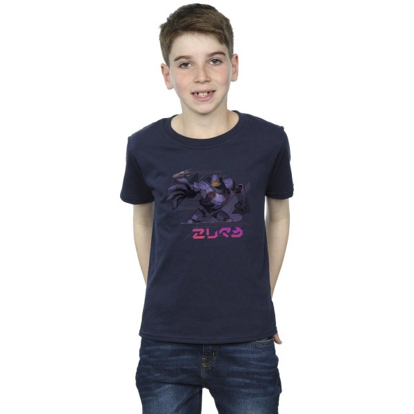 Disney Boys Lightyear Zurg Complex T-Shirt 12-13 år Marinblå Navy Blue 12-13 Years
