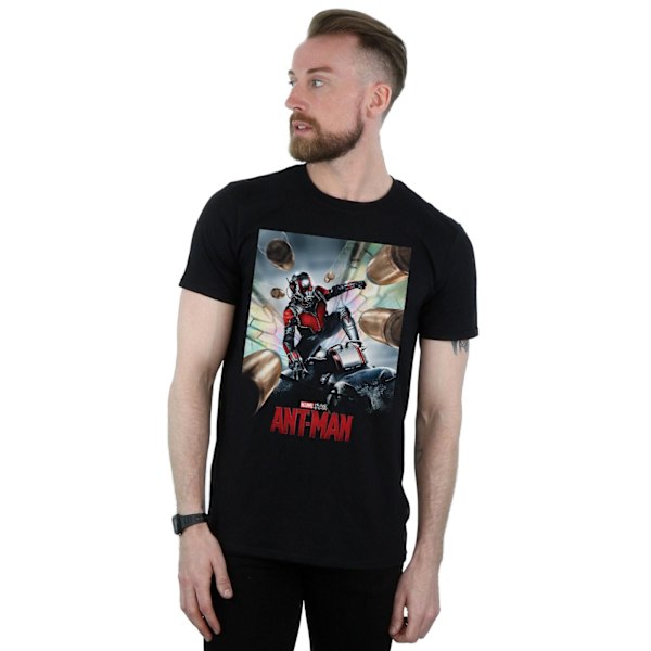 Marvel Studios herr Ant-Man affisch T-shirt 3XL svart Black 3XL